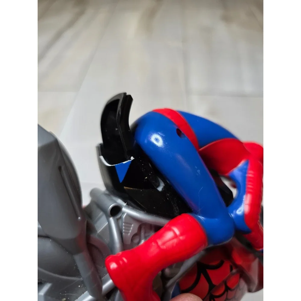 Marvel Spider-Man Motorcycle Toy Red Blue Bike 1616‎ Holdings ET-0204 2020
